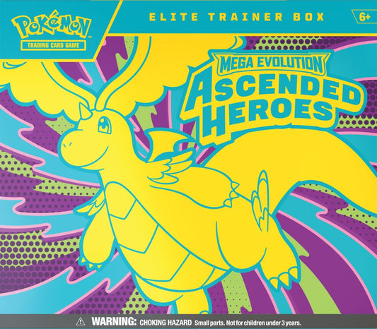 Pokémon TCG: Mega Evolution - Ascended Heroes Elite Trainer Box (ETB)
