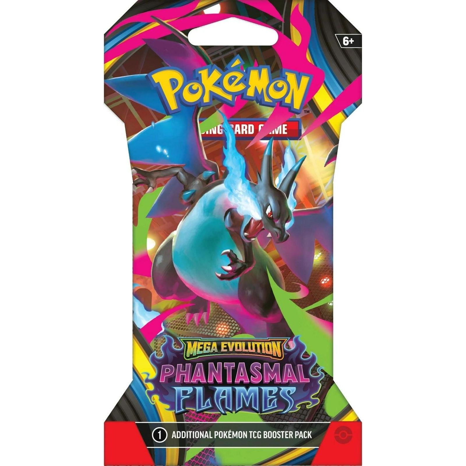 Pokemon TCG: Mega Evolution ME02 - Phantasmal Flames - Sleeved Blister - PokéBox Australia