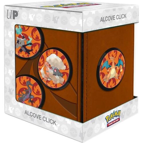 ULTRA PRO Pokémon - Alcove Click Deck Box - Scorching Summit - PokéBox Australia