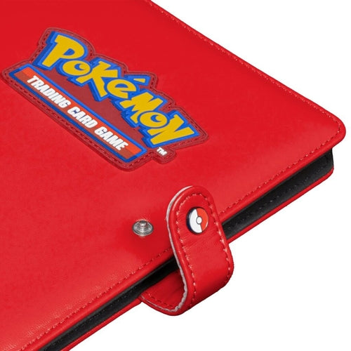 ULTRA PRO Pokémon Premium Red Snap Binder - 4 Pocket - PokéBox Australia