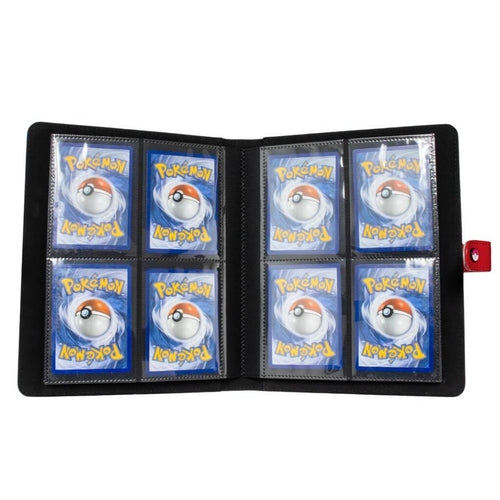 ULTRA PRO Pokémon Premium Red Snap Binder - 4 Pocket - PokéBox Australia