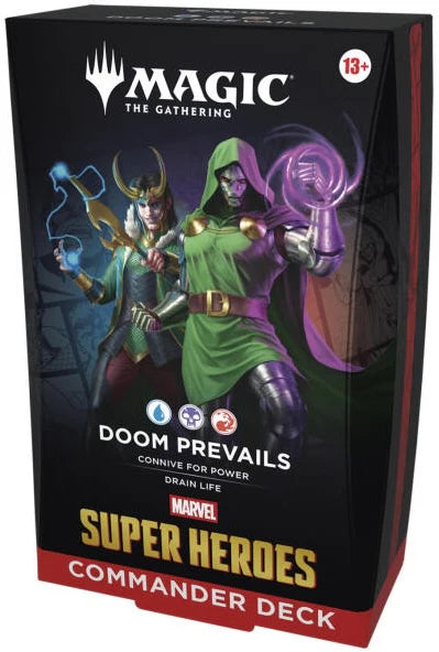 Magic The Gathering: Marvel Super Heroes Commander - Doom Prevails Deck