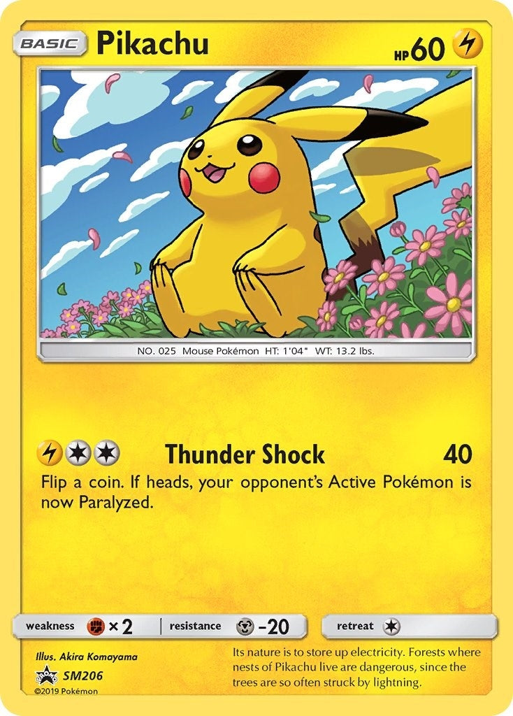 Pikachu - SM206 (SM206) (SM Promos) - PokéBox Australia