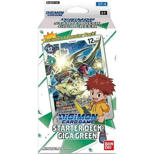 Digimon Card Game Series 04 Starter Deck 04 Giga Green - English - PokéBox Australia
