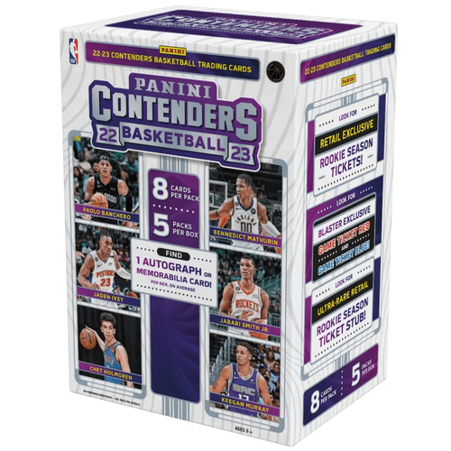2022 - 23 Panini Contenders Basketball Blaster Box - PokéBox Australia
