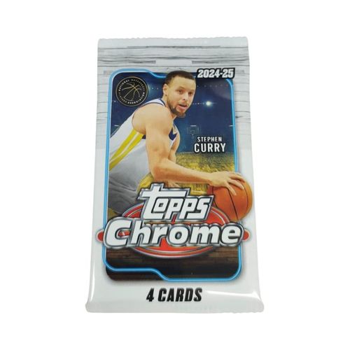 2024/25 Topps Chrome NBA Basketball Value Blaster Pack - PokéBox Australia