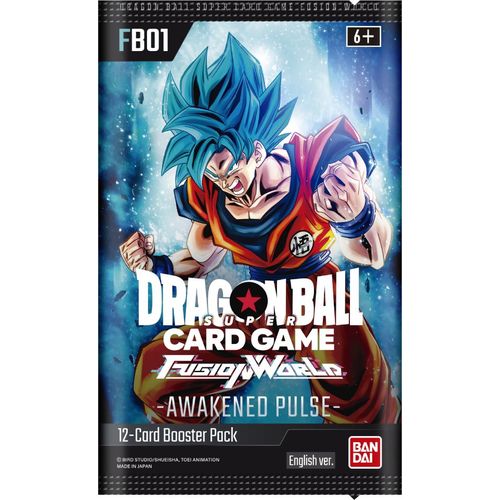 Dragon Ball Super Card Game - Fusion World - Awakened Pulse [FB01] 12x Booster Box (Sealed Case) - PokéBox Australia