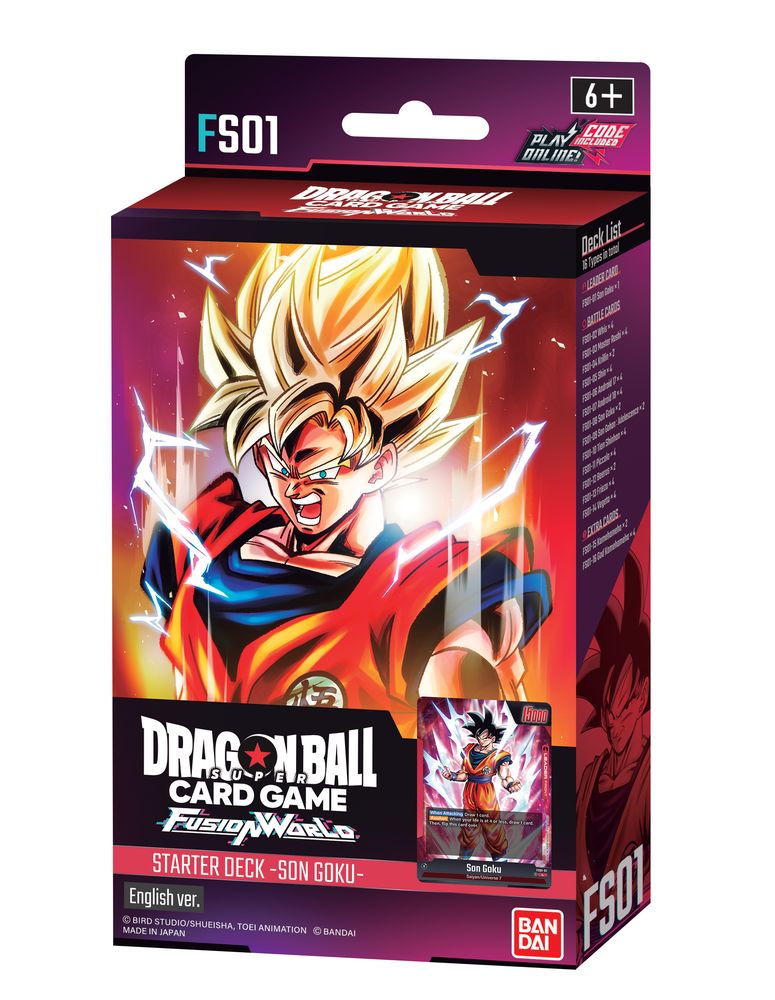 Dragon Ball Super Card Game - Fusion World - Son Goku [FS01] Starter Deck - PokéBox Australia