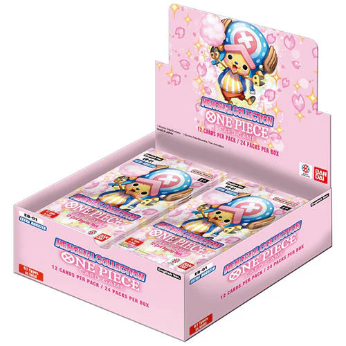 One Piece Card Game - Memorial Collection Extra Booster [EB-01] 12x Booster Box (Sealed Case) - English - PokéBox Australia
