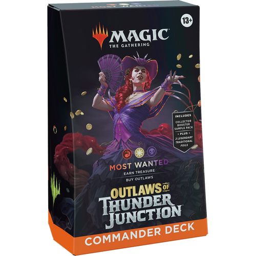 Magic The Gathering | Outlaws of Thunder Junction Commander Deck - Most Wanted (Red/White/Black) - PokéBox Australia