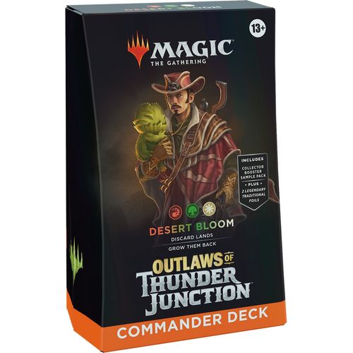 Magic The Gathering | Outlaws of Thunder Junction Commander Deck - Desert Bloom (Red/Green/White) - PokéBox Australia