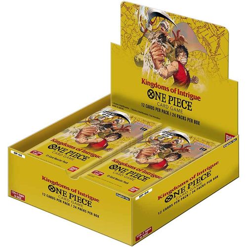 One Piece Card Game - Kingdoms of Intrigue OP-04 Booster Box - English - PokéBox Australia