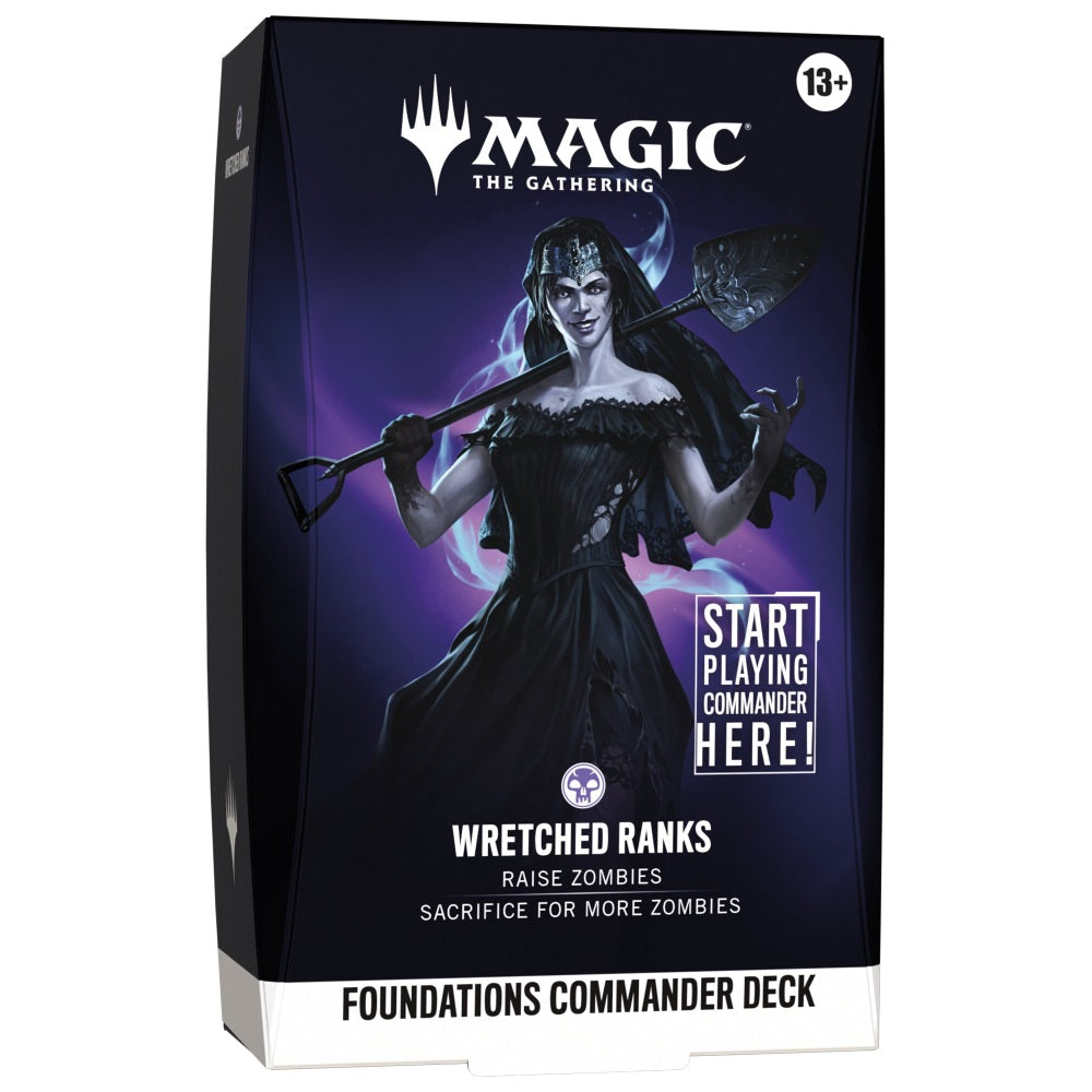Magic The Gathering | Foundations - Starter Commander Deck Display - PokéBox Australia