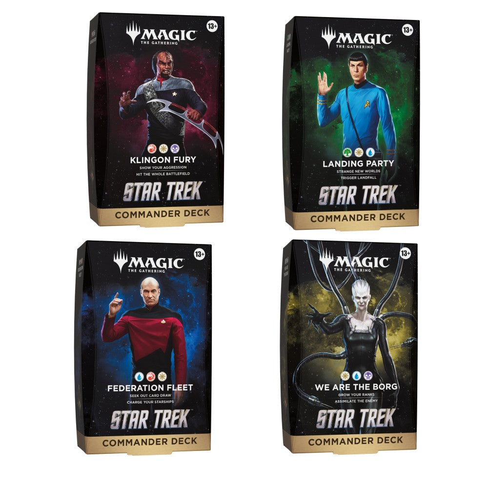 Magic The Gathering: Star Trek - Commander Deck Display
