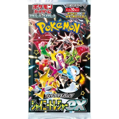 Shiny Treasure EX Booster Pack Sv4a - Japanese Pokemon TCG - PokéBox Australia