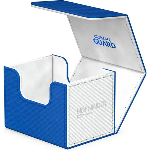 Ultimate Guard Synergy Sidewinder 100+ Blue/White Deck Box - PokéBox Australia