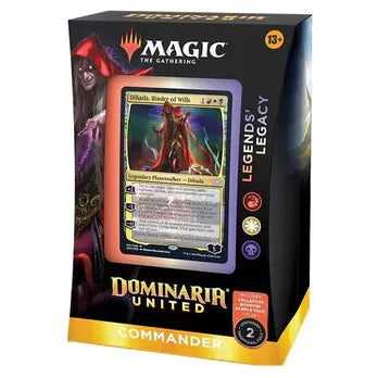 Magic The Gathering | Dominaria United Commander Deck LEGENDS' LEGACY (Red/White/Black) - PokéBox Australia