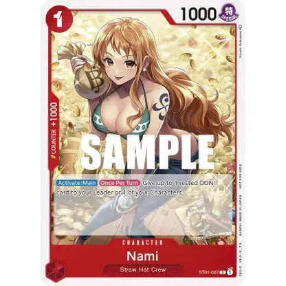 Nami ST01-007 (Alternate Art) - One Piece Card Game Tournament Pack - PokéBox Australia