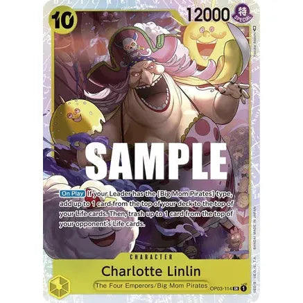 Charlotte Linlin OP03-114 SR - One Piece Card Game Pillars of Strength - PokéBox Australia