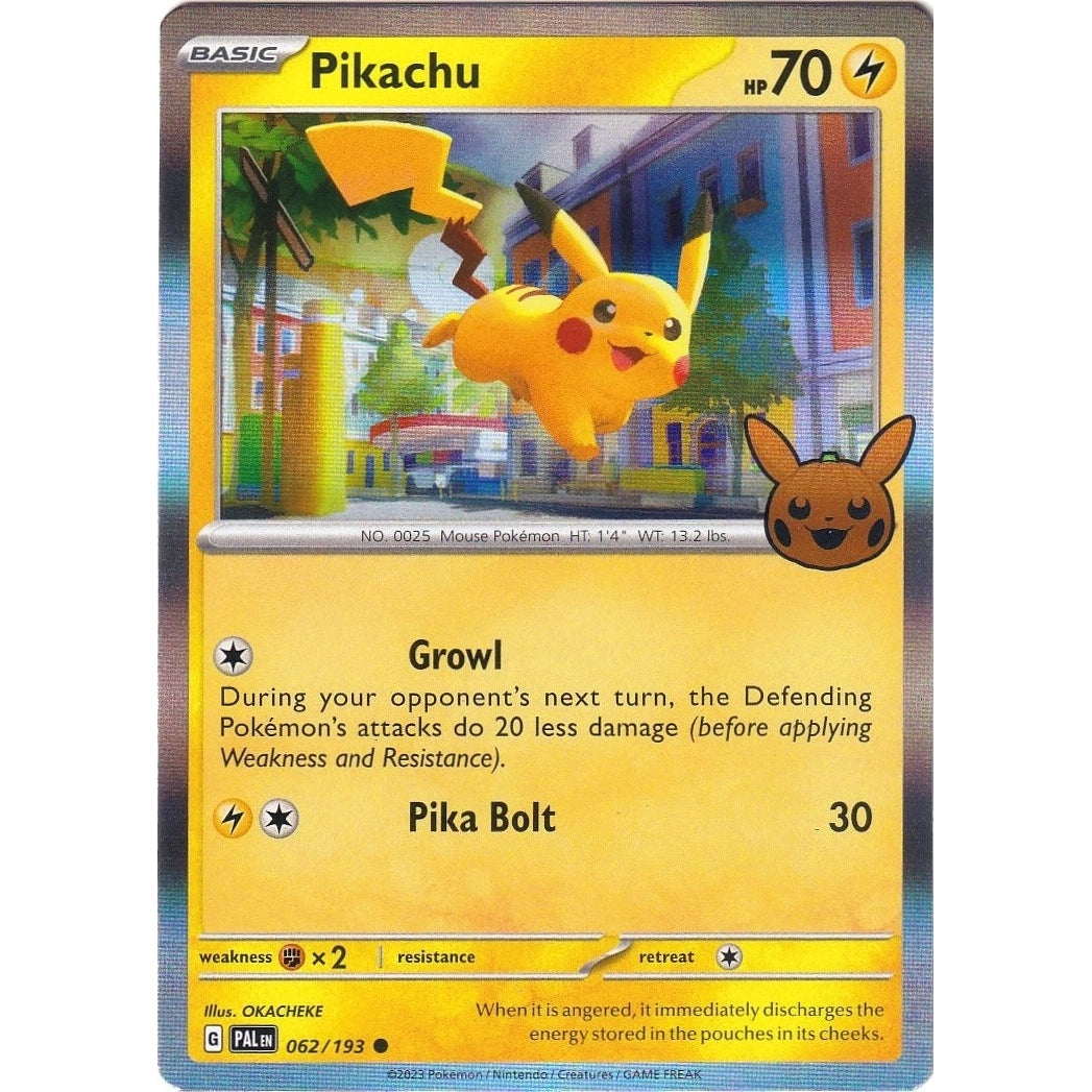 Pikachu (062/193) (Trick or Trade BOOster Bundle 2023) - PokéBox Australia