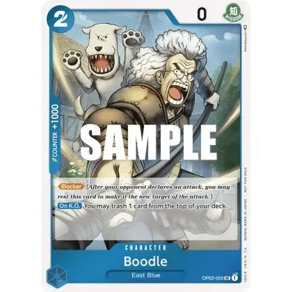 Boodle OP03-050 (Alternate Art) - One Piece Card Game Dash Pack - PokéBox Australia