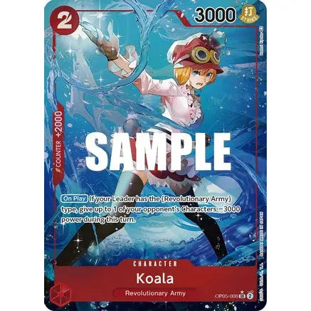 Koala OP05-006 SR (Alternate Art) - One Piece Card Game Awakening of the New Era - PokéBox Australia