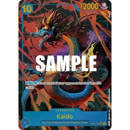 Kaido OP05-119 SEC (Alternate Art) - One Piece Card Game Awakening of the New Era - PokéBox Australia
