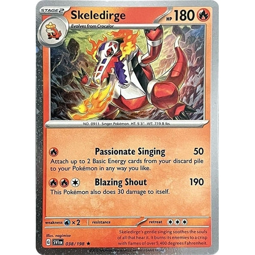 Skeledirge - 038/198 (Cosmos Holo) (038/198) (Miscellaneous Cards & Products) - PokéBox Australia