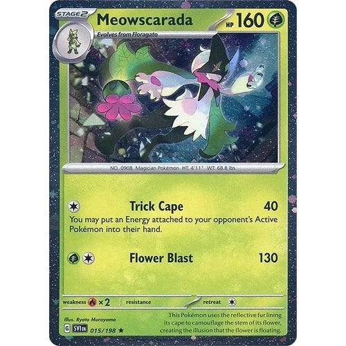 Meowscarada - 015/198 (Cosmos Holo) (015/198) (Miscellaneous Cards & Products) - PokéBox Australia
