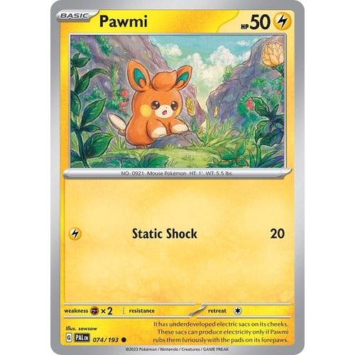 Pawmi (Cosmo Foil) (074/193) (Miscellaneous Cards & Products) - PokéBox Australia