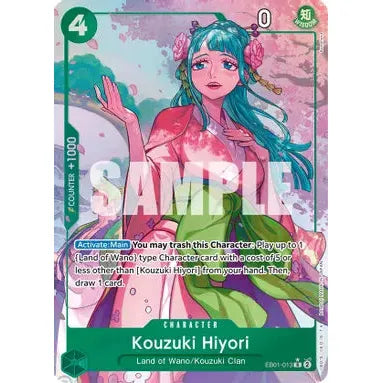 Kouzuki Hiyori EB01-013 R (Alternate) - One Piece Card Game Memorial Collection - PokéBox Australia