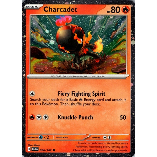 Charcadet - 026/182 (Cosmos Foil) (026/182) (Miscellaneous Cards & Products) - PokéBox Australia