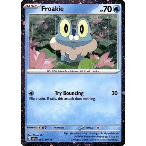 Froakie - 056/197 (Cosmos Holo) (056/197) (Miscellaneous Cards & Products) - PokéBox Australia
