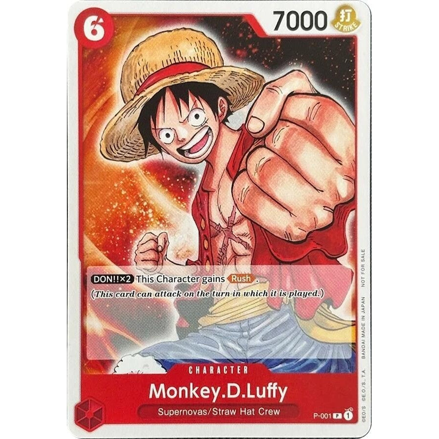 Monkey.D.Luffy (001) (P-001) [One Piece Demo Deck Cards] - PokéBox Australia