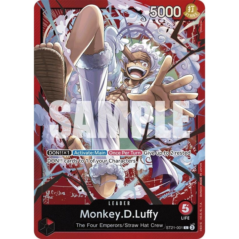 Monkey.D.Luffy (001) (ST21-001) (Starter Deck EX: Gear 5) - PokéBox Australia