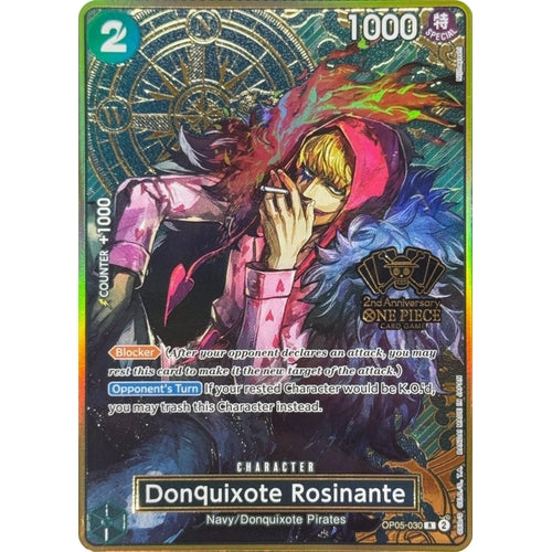 Donquixote Rosinante (One Piece Japanese Version 2nd Anniversary Set) (OP05-030) [One Piece Promotion Cards] - PokéBox Australia