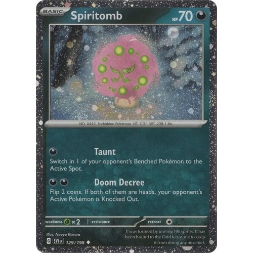 Spiritomb - 129/198 (Cosmos Holo) (129/198) (Miscellaneous Cards & Products) - PokéBox Australia