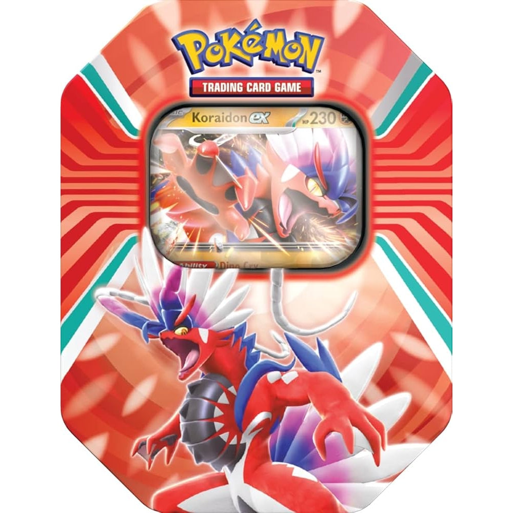 POKÉMON TCG: Paldea Legends Tin (Medium - Assorted) - PokéBox Australia