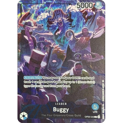 Buggy (English Version 2nd  Anniversary Set) (OP09-042) (One Piece Promotion Cards) - PokéBox Australia