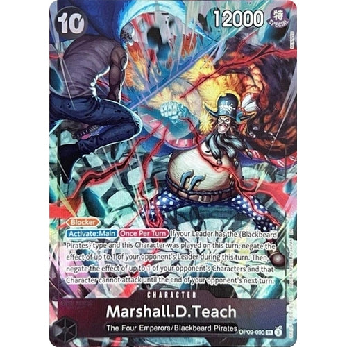 Marshall.D.Teach (093) (English Version 2nd Anniversary Set) (OP09-093) (One Piece Promotion Cards) - PokéBox Australia