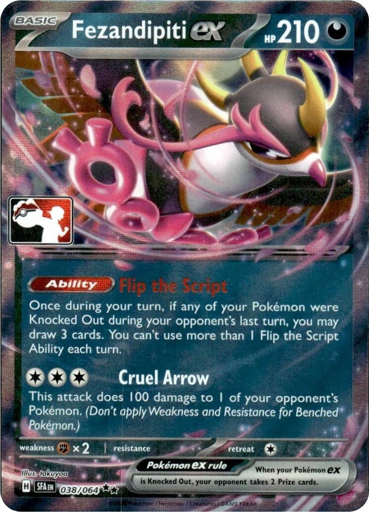 Fezandipiti ex - 038/064 (Series 7) (038/064) (Prize Pack Series Cards)