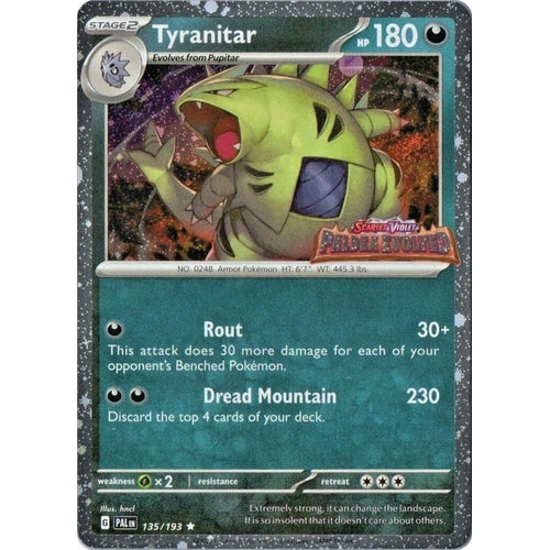 Tyranitar (Paldea Evolved Stamp) (135/193) (Miscellaneous Cards & Products) - PokéBox Australia