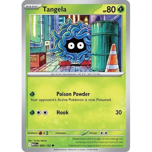 Tangela (006/132) (ME01: Mega Evolution) - PokéBox Australia
