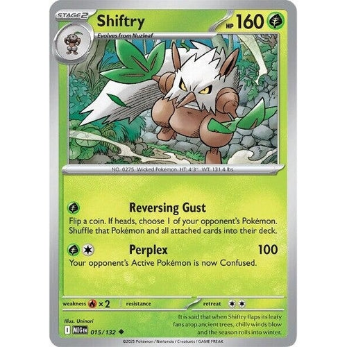Shiftry (015/132) (ME01: Mega Evolution) - PokéBox Australia