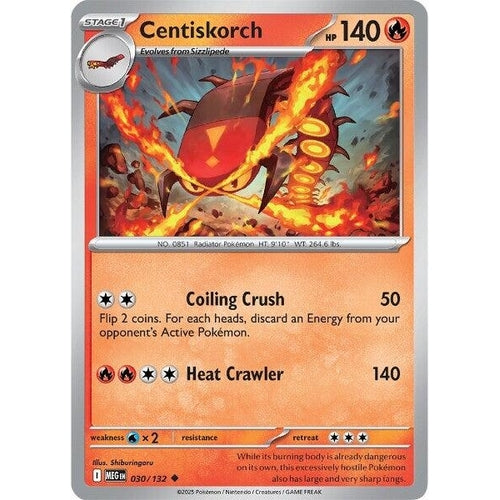 Centiskorch (030/132) (ME01: Mega Evolution) - PokéBox Australia