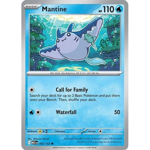 Mantine (032/132) (ME01: Mega Evolution) - PokéBox Australia