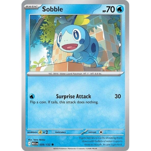 Sobble (039/132) (ME01: Mega Evolution) - PokéBox Australia