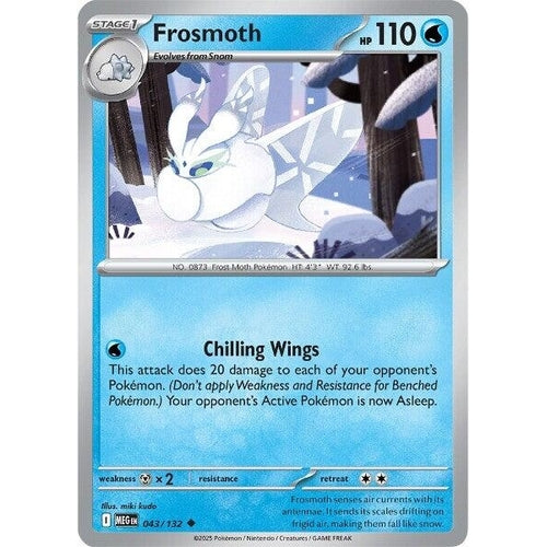 Frosmoth (043/132) (ME01: Mega Evolution) - PokéBox Australia
