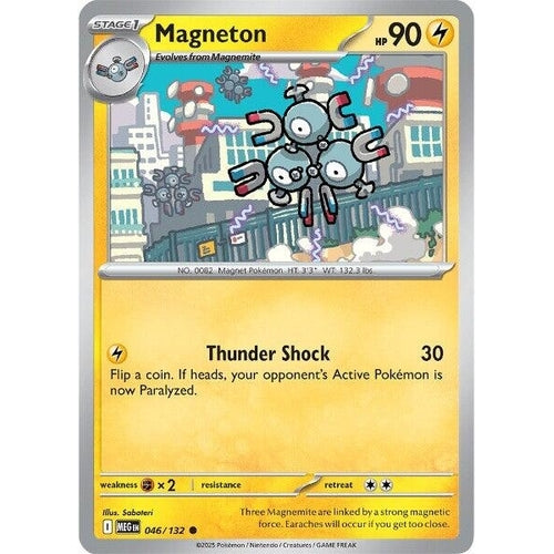 Magneton (046/132) (ME01: Mega Evolution) - PokéBox Australia