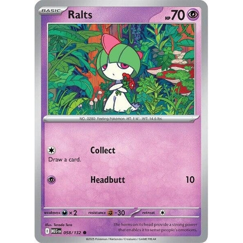 Ralts (058/132) (ME01: Mega Evolution) - PokéBox Australia